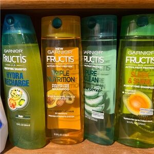 Fortifying Shampoo Set - Green, Orange